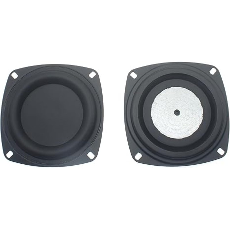 4-inch Bass Speaker Passive Radiator Film, Subwoofer Diaphragm Plate, 2-Pack,