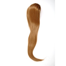 WIG ME UP - WK06-27 Hairpiece Voluminous Smooth Falling Ponytail Mini Butterfly Clip Elastic Band Approx. 60 cm Strawberry Blonde