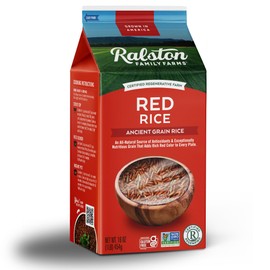 Ralston Family Farms Red Rice, 16 oz Carton: 6 Pack, American Grown, Non-GMO, Naturally Gluten Free