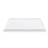Acrylic Chopping Board Transparent Non Slip Cutting Board with Lip