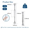 Jaw & Jaw Turnbuckle, Sunxer Tool Turnbuckles 304 Stainless Steel