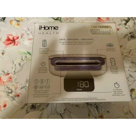 iHome POWER UVC PRO 360° UV-C Sanitizer with Bluetooth Speaker