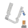 GeZu Impex U-Post Support for Doweling with Beading 101 mm