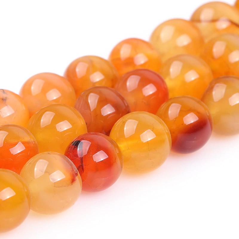 GEM-inside Stripe Botswana Agate Gemstone Loose Beads Natural 10mm Round