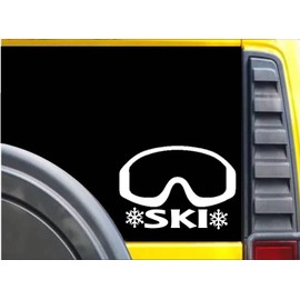Ski K643 8 inch Sticker mask decal