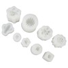 9Pcs Succulent Silicone Mold Soft Flexible Easy Release Easy to