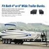 anpoole Boat Trailer Bunk Slides, Heavy Duty Boat Bunk Slides