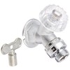 Woodford 24P1/2 Model 24 Chrome Wall Faucet, P 1/2 Inlet