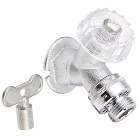 Woodford 24P1/2 Model 24 Chrome Wall Faucet, P 1/2 Inlet