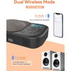 CD Player Portable,MONODEAL Dual Stereo Speakers Portable CD Player with