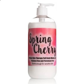 BODY LOTIONS (16+ Fragrances) Handcrafted Full Body Moisturizer by The Lotion Company 16 oz pump bottle: moisturizing cream Gentle; Sensitive Skin; Vanilla:_Spring Cherry