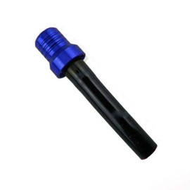 TDR Blue Petrol Fuel Tank Cap with Gas Breather Hose Tube for Dirt Bikes Quad ATV, A7009-T6 Aluminum, Anti Reverse Flow, Ventilation