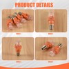 Yieidui Coaxial to Ethernet Adapter, 4 Pack Coax F Female
