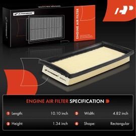 A-Premium Engine Air Filter Compatible with Mitsubishi Mirage 2014-2023, Mirage G4 2017-2023, L3 1.2L, Flexible Panel, Replace# 178010Y040