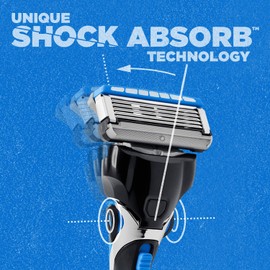 Schick Hydro Sense Hydrate Mens Razor Blade Refill With Skin Guards, Includes 12 Razor Blades Refills