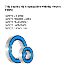 Winter Evening - for Tamiya Blackfoot, Monster Beetle, & Fast Attack Bearings Kit (12 Pcs)