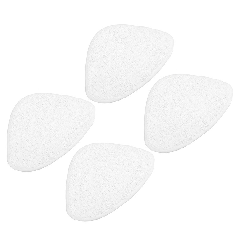 4Pcs Steam Cleaning Machine Pad Microfiber Washable Strong Water Absorption