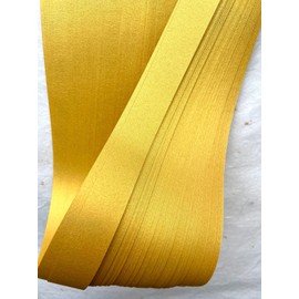 Shimmer Metallic Paper Strips ~Weaving, Moravian Stars, German Stars, Froebel Stars (50 strips) (Fine Gold, 1 inch)