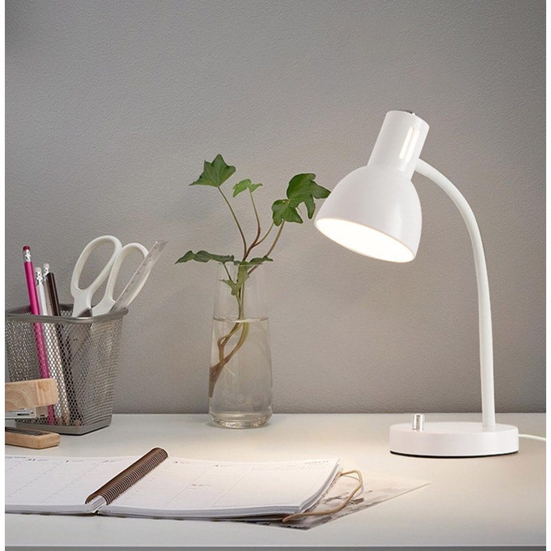 AFORTLO LED Desk Lamp,3 Color Temperature Changeable Table Lamp,Flexible Gooseneck