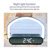 Wireless Charging Alarm Clock Two Levels Adjustment Night Light Multifunction