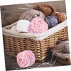 Gadpiparty 1roll Chunky Crochet Yarn for Projects Soft Skin-Friendly Yarn