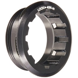 SHIMANO Spares CS-M7100 lock ring and spacer, One Size, Y0GY98010, Black