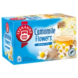 Teekanee Camomile Flowers Herbal Infusion Rainforest Alliance Certified Tea 20 Teabags