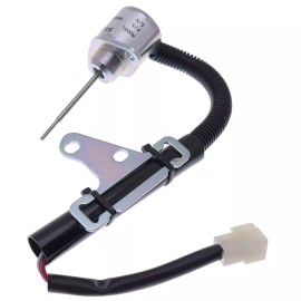 Unbranded Fuel Shutoff Solenoid 1G820-60010 For Kubota K008-5 KX018-4 KX41-3 Engine D722