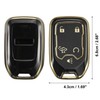 MACHSWON Car 1 Set 5 Button Car Key Fob Cover