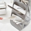 Hosoncovy Countertop Cutlery Drying Holder 3 Tier Cutlery Drainer Tableware