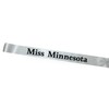 Miss Chose your State across the body pageant sash with