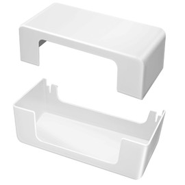 Garage Opener Replacement Lens Cover Part #108D34 - Compatible with Various Chamberlain Craftsman LiftMaster Garage Door Openers, Garage Opener Replacement Parts, 2 Pack