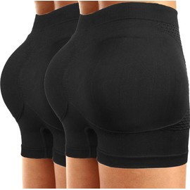 CeesyJuly Waist Slimmer Tummy Control Butt Shapewear Panty with Paddings
