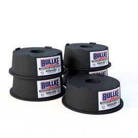 Bullke Trailer Leveling Blocks - for RV and Camper, USA Made Heavy Duty Jack Pads, Stabilizing Blocks, UV Resistant Recycled Plastic Leveling Blocks for RVS (5)