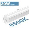 EPESTOEC 6 Pack LED T5 Integrated Single Fixture, 4FT, 2200lm,
