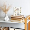 Qvapt Woodland Nursery Wood Box Sign, Woodland Nursery Desk Decor,
