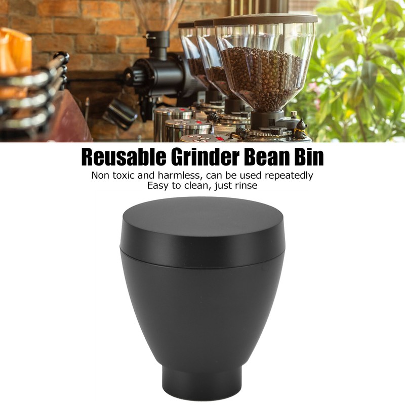 60g Grinder Bean Bin Aluminium Alloy Reusable Grinder Bean Bin