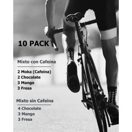 Gel Energético Suplemento Deportivo 34g Carbohidratos 10pzas                                                                                          