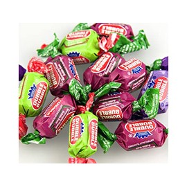 Triple Fruit Flavor Dubble Bubble Wrapped Bubble Gum, Bulk Pack, 4 Pounds