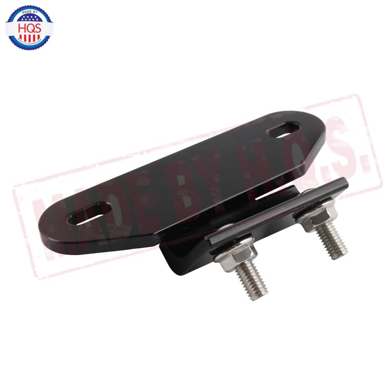 HQS Black Pair Billet Aluminum Rear Hatch Hinges For 1982-1992