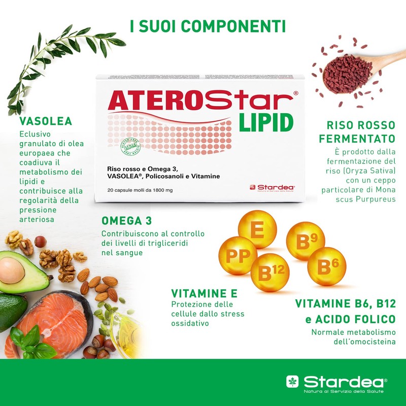 Aterostar® Lipid Stardea 20 Capsule Molli