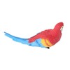 Parrot Figurine Simulation Vivid Innovative Wall Mounted Hand Painted Resin