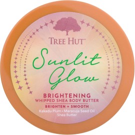 TREE HUT, Whipped Body Butter Sunlit Glow, Manteca Corporal Hidratante, Piel Suave y Radiante, Aroma Frutal