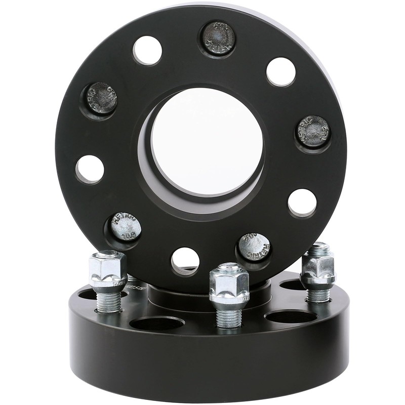 DCVAMOUS 4PC Black 5x4.75 Hubcentric Wheel Spacers 1.5 Inch with