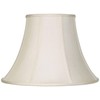 Creme Large Bell Lamp Shade 9" Top x 18" Bottom