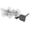 20LEDs G50 Solar Bulb Light String Outdoor Waterproof for Garden