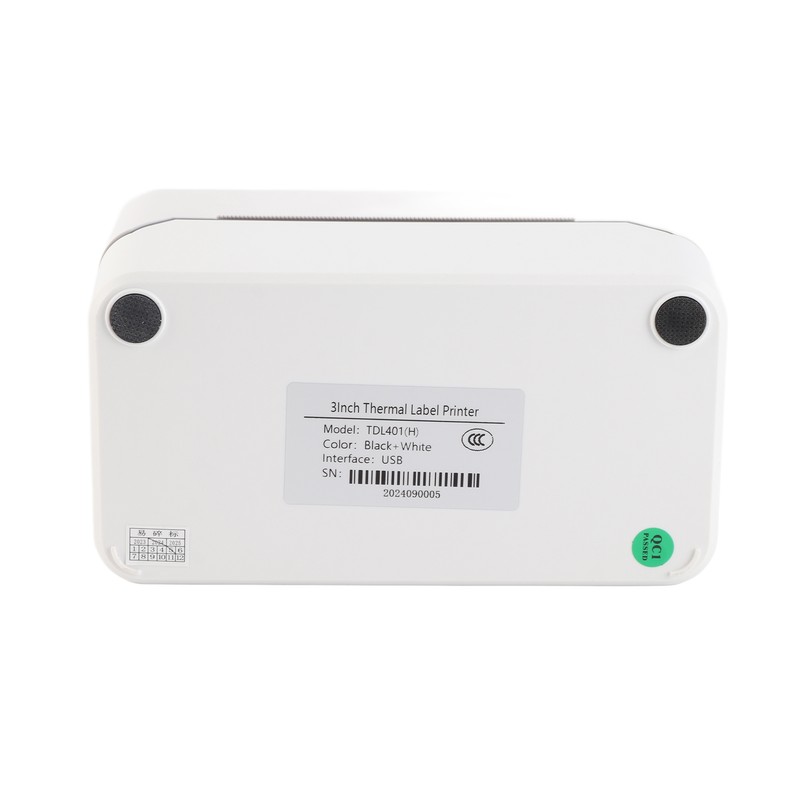 Thermal Label Printer USB 203dpi 40-80mm Printing Width Shipping Label