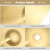 16 in Crash Cymbal for Drum, Brass Crash Cymbal, Concentric
