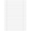 Brunnen 1052527 school block / notepad (A4, 50 sheets, lined,