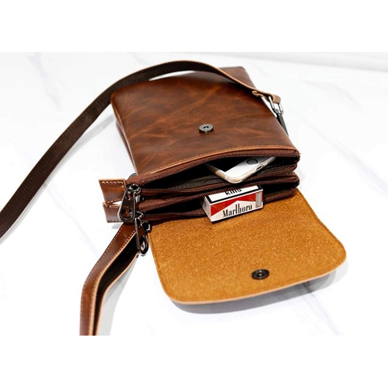 Zazaland Mini Shoulder Bag, Belt Pouch, Removable Shoulder Strap, 2-Way